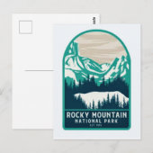 ロッキーマウンテン国立公園 ポストカード (正面/裏面)