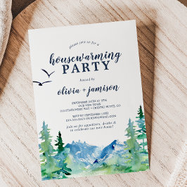 ロッキーマウンテン引っ越し祝いパーティーパーティー 招待状