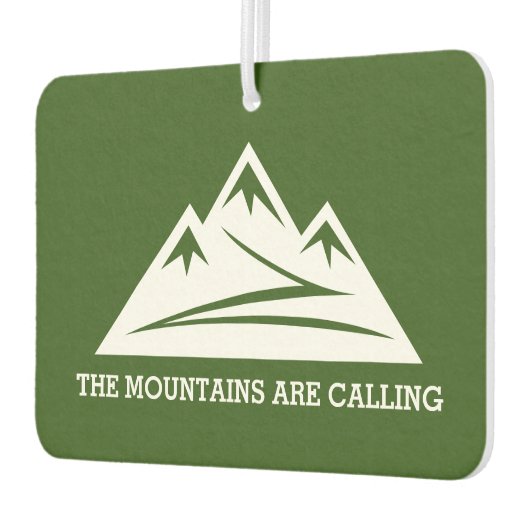 ロッキーマウンテン引用文車の空気清浄機 カーエアーフレッシュナー (左)