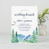 ロッキーマウンテン結婚ズブランチ 招待状 (スタンド正面)
