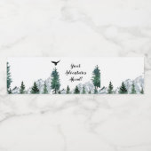 ロッキーマウンテン アドベンチャー ウォーター ラベル (シングルラベル)