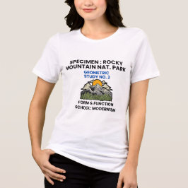 ロッキーマウンテン・ナショナルパーク レトロスペシメン トライブレンドTシャツ