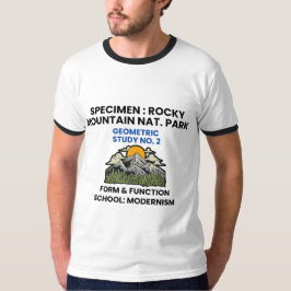ロッキーマウンテン・ナショナルパーク レトロスペシメン Tシャツ