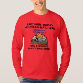 ロッキーマウンテン・ナショナルパーク レトロスペシメン Tシャツ