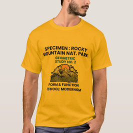 ロッキーマウンテン・ナショナルパーク レトロスペシメン Tシャツ