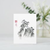 ロッキー中国のマウンテンポストカード ポストカード (スタンド正面)