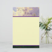 ロッキー威厳のある山脈 便箋 (スタンド正面)