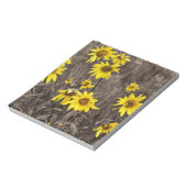 ロッキー山のひまわり ノートパッド (回転)