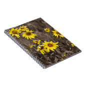 ロッキー山のひまわり ノートブック (右側)