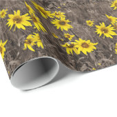 ロッキー山のひまわり ラッピングペーパー (ロールコーナー)