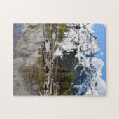 ロッキー山の反射 – 11x14 - 252個。 ジグソーパズル (横)