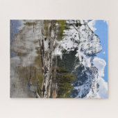 ロッキー山の反射 – 16x20 - 520個。 ジグソーパズル (横)