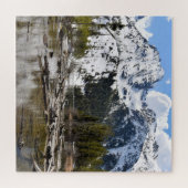 ロッキー山の反射 – 20x20 - 676個。 ジグソーパズル (横)