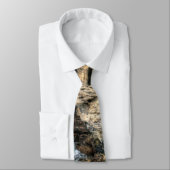 ロッキー山の滝自然写真 ネクタイ (タイ)