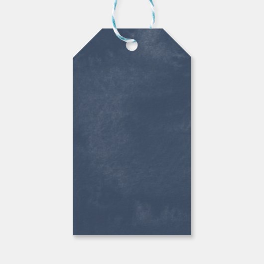 ロッキー山の目的地の結婚式ありがとう ギフトタグ (裏面)