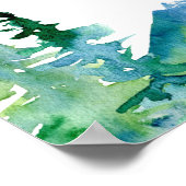 ロッキー山の目的地の結婚式へようこそ ポスター (角)