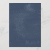 ロッキー山の目的地の結婚式 アドバイスカード (裏面)