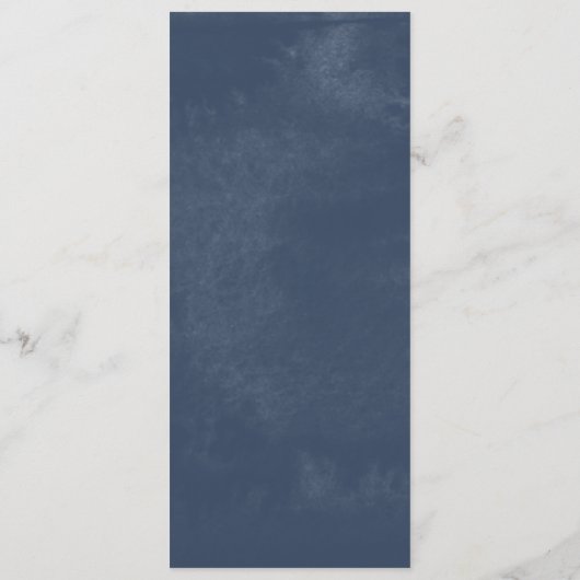 ロッキー山の目的地ウェディングディナーメニュー メニュー (裏面)