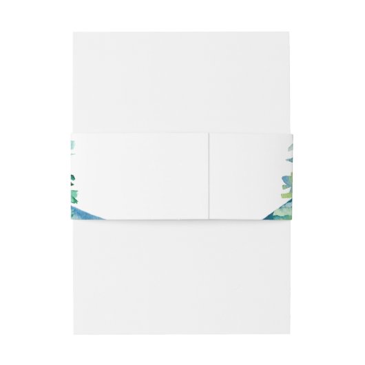 ロッキー山の目的地ウェディングベリーバンド 招待状ベリーバンド (裏面例)