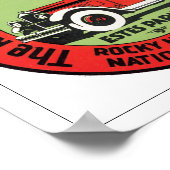 ロッキー山公園の交通 ポスター (角)