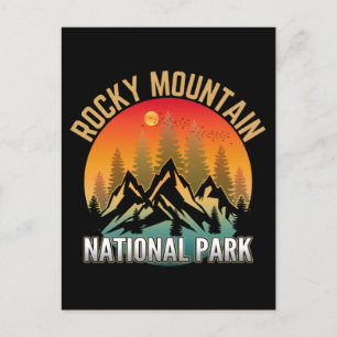 ロッキー山国家公園 ポストカード