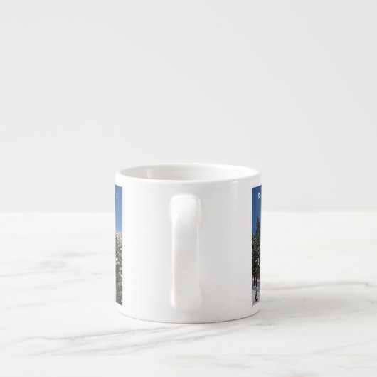 ロッキー山国立公園のエスプレッソのマグ エスプレッソカップ (裏面)