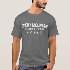 ロッキー山国立公園のTシャツ-暗闇 Tシャツ