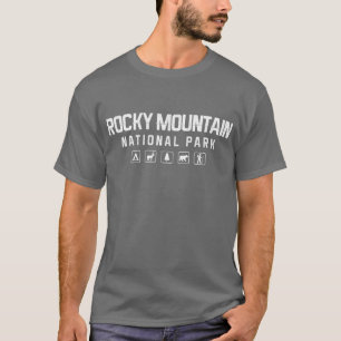 ロッキー山国立公園のTシャツ-暗闇 Tシャツ