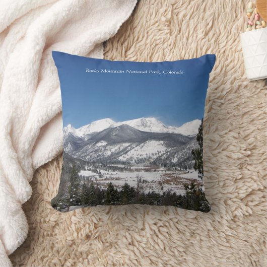 ロッキー山国立公園角枕 クッション (ブランケット)