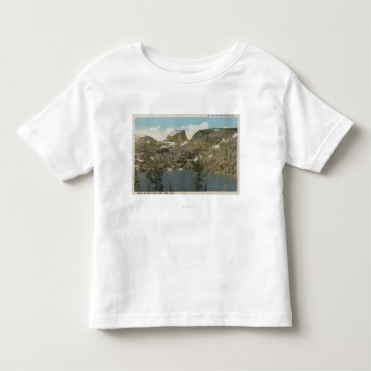 ロッキー山国立公園、コロラド州2 トドラーTシャツ (正面)