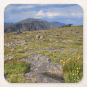 ロッキー山国立公園 スクエアペーパーコースター (正面)