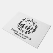 ロッキー山国立公園 ドアマット (アングル)