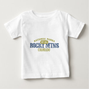 ロッキー山国立公園 ベビーTシャツ