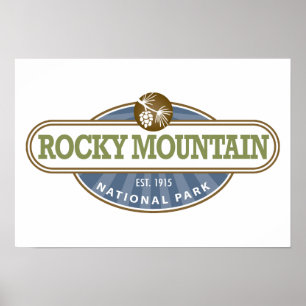 ロッキー山国立公園 ポスター
