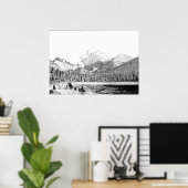 ロッキー山国立公園 ポスター (ホームオフィス)