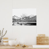 ロッキー山国立公園 ポスター (キッチン)