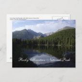 ロッキー山国立公園 ポストカード (正面/裏面)