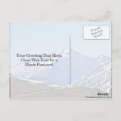 ロッキー山国立公園 ポストカード (裏面)