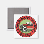 ロッキー山国立公園 マグネット (正面/裏面)