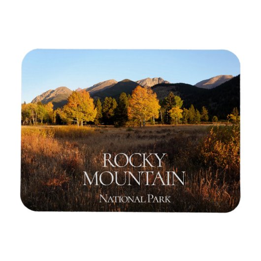 ロッキー山国立公園 マグネット (横)