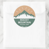 ロッキー山国立公園 ラウンドシール (バッグ)