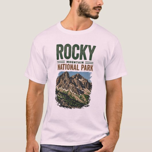 ロッキー山国立公園 Tシャツ (正面)