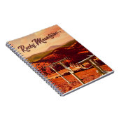 ロッキー山旅行ポスターアート ノートブック (右側)