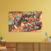 ロッキー山脈からの挨拶 キャンバスプリント (インサイチュ (リビング))