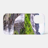 ロッキー山脈から氷の融けた滝が突破 Case-Mate iPhoneケース (裏面 (横))