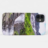 ロッキー山脈から氷の融けた滝が突破 Case-Mate iPhoneケース (裏面(横))