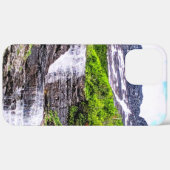 ロッキー山脈から氷の融けた滝が突破 Case-Mate iPhoneケース (裏面 (横))