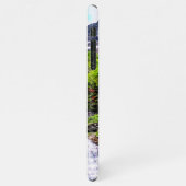 ロッキー山脈から氷の融けた滝が突破 iPhoneケース (左側)