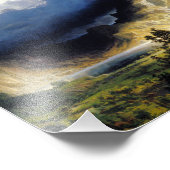 ロッキー山脈で嵐を吹き抜けるアルバート・ビエルシュタット フォトプリント            (角)