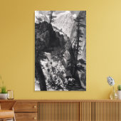 ロッキー山脈で新たに発見された鉱山 キャンバスプリント (インサイチュ (リビング))